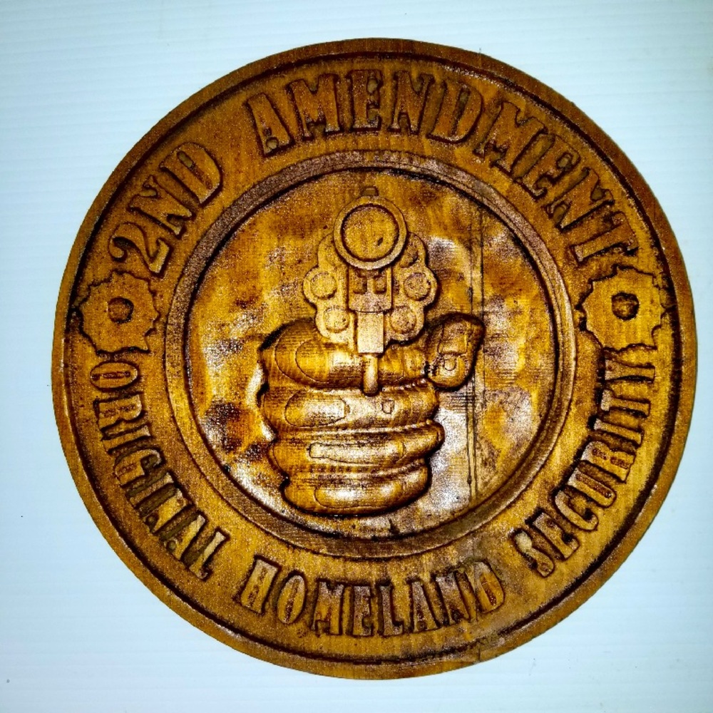 2nd amendment plaque